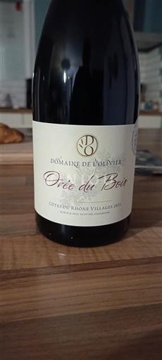 Valle del Ródano Côtes del Ródano Pueblos Domaine L'Olivier Orée du Bois 2023