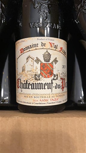 Vallée du Rhône Châteauneuf-du-pape Domaine Val Frais 2023