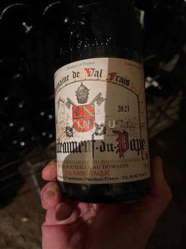 Thung lũng Rhône Châteauneuf-du-pape Domaine Val Frais 2023