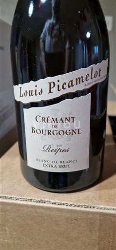 Mousserande viner Blanc extra-brut Les Reipes Louis Picamelot 2020 Frankrike Bourgogne Crémant de Bourgogne AOC