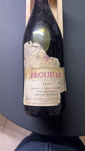 Beaujolais Brouilly Domaine Jambon 1997