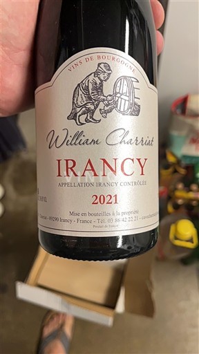 Bourgogne Irancy William Charriat 2021