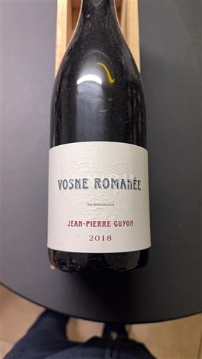 Burgundi Vosne-Romanée Jean-Pierre Guyon 2018