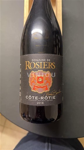 Rhône Valley Côte-Rôtie Domaine Rosiers 2018
