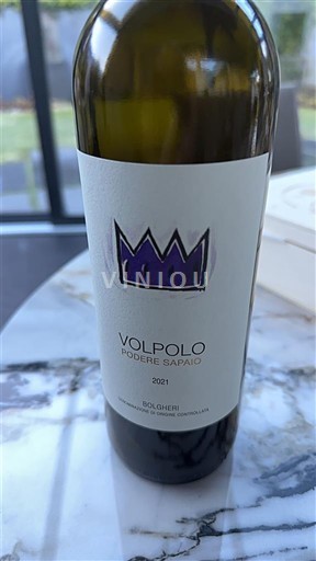 Toscana Bolgheri Podere Sapaio Volpolo 2021
