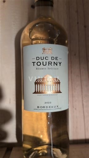 Bordeaux Duc de Tourny Réserve Spéciale 2022