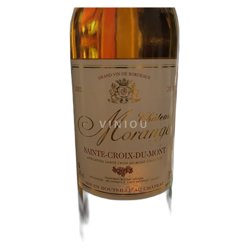 Burdeos Sainte-Croix-Du-Mont Château Morange 2001