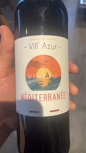 Weine Rouge sec Vill' Azur Non millésimé Frankreich Provence, Unteres Rhônetal, Korsika Mittelmeer IGP