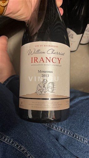 Bourgogne Irancy William Charriat Mouroux 2013