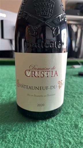 Rhône-dalen Châteauneuf-du-Pape Domaine Cristia 2020