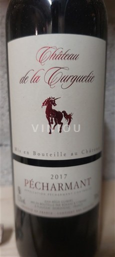 Sudoeste Pécharmant Château La Curegatie 2017