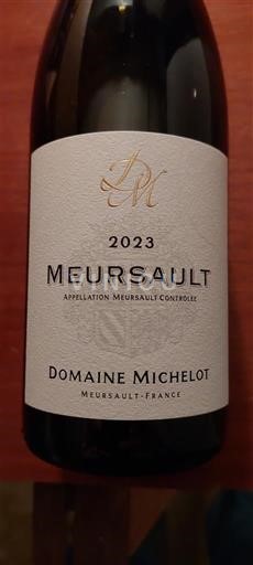 Borgogna Meursault Domaine Michelot 2023