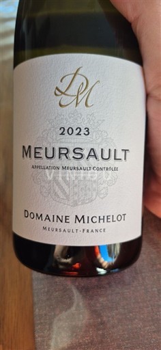 Bourgogne Meursault Domaine Michelot 2023