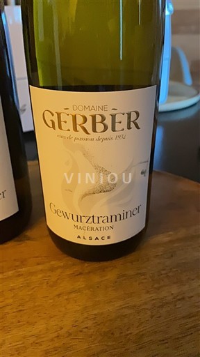Alsace Domaine Gerber Gewurztraminer Macération 2018