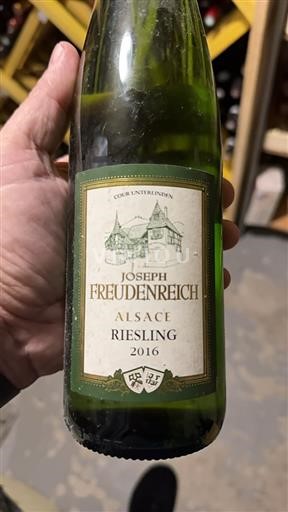 Elzas Riesling Joseph Freudenreich 2016