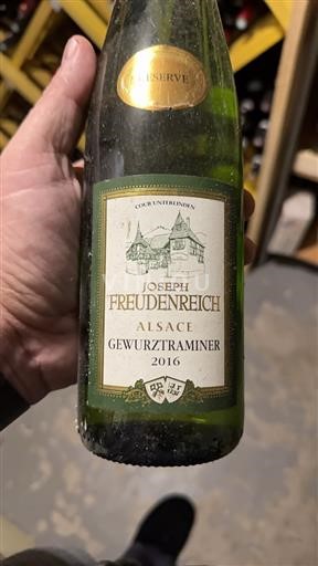 Alsace Gewurztraminer Joseph Freudenreich Reserve 2016