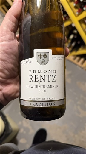Alsacia Gewurztraminer Edmond Rentz Gewurztraminer 2020