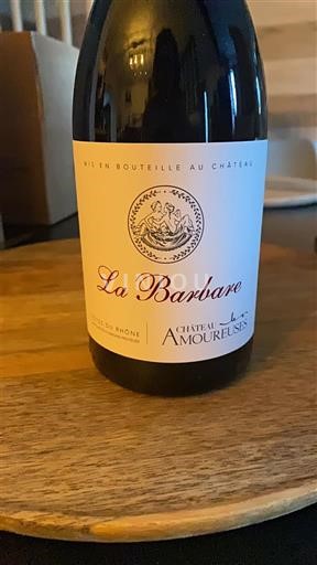 Alps and Rhodanian Region Coteaux de l'Ardèche Château Les Amoureuses La Barbare 2022