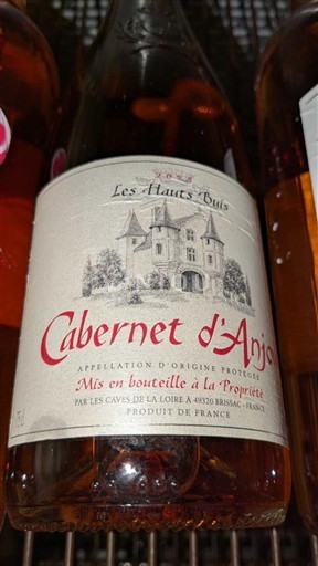 Loiren laakso Cabernet-d'Anjou Les Hauts Bois 2023