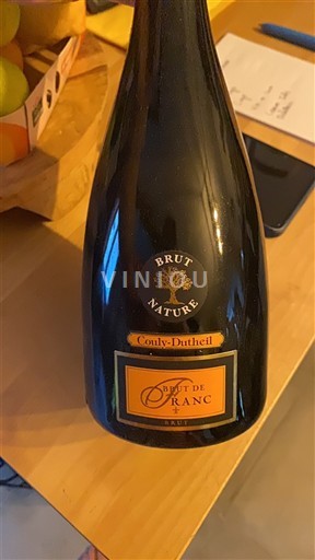 Dolina Loare Crémant de Loire Couly-Dutheil Brut de Franc Neleten.