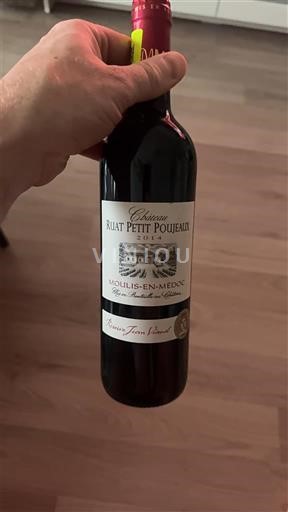 Burdeos Moulis-en-Médoc Château Ruat Petit Poujeaux Réserve Jean Viaud 2014