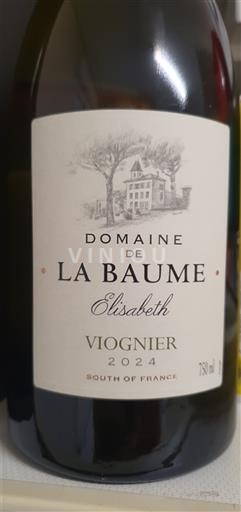 Languedoc y Rosellón País de Oc Domaine La Baume Élisabeth 2024