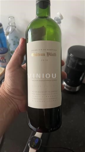 Bordeaux Bordeaux Supérieur Château Vilatte 2018