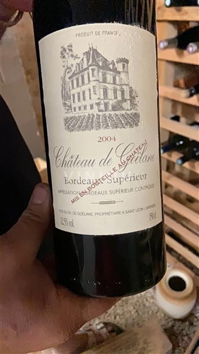 Bordeaux Bordeaux Supérieur Château Grelet 2004