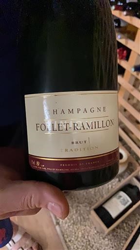 Champaña Champán Follet-Ramillon Tradition Sin añada