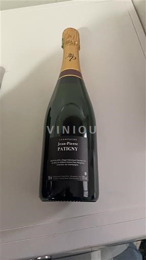 Kuohuviinit Blanc brut Premier cru Jean-Pierre Patigny Non millésimé Ranska Samppanja AOC