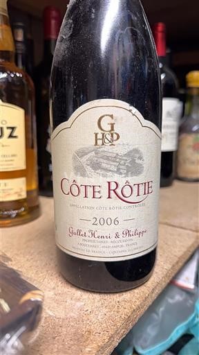 Vallée du Rhône Côte-rôtie Gallet Henri & Philippe 2006