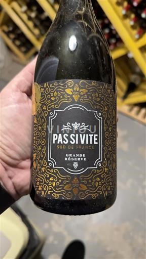 Vini Rouge sec Grande Réserve Pas Si Vite 2019 Francia Linguadoca e Rossiglione Saint-Guilhem-le-Désert IGP