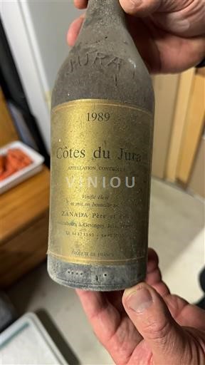 Jura Côtes-du-jura Zanaya Père et Fils 1989