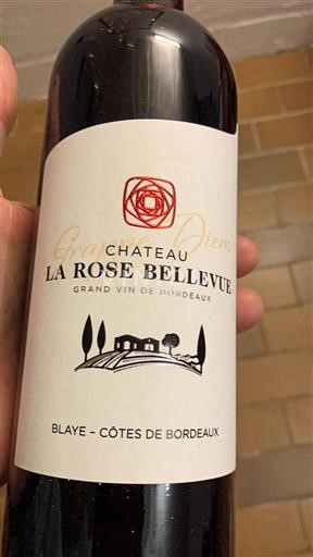 Burdeos Blaye-Côtes de Burdeos Château La Rose Bellevue 2022