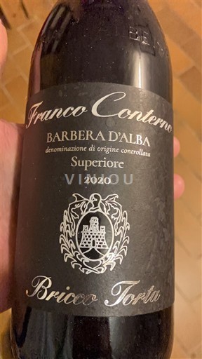 Piamonte Barbera d'Alba Franco Conterno Bricco Torti 2020