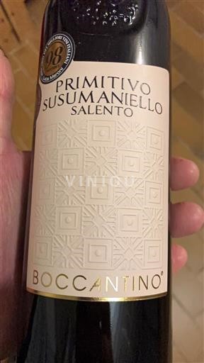 Apulija Susumaniello Salento Boccantino Primitivo Susumaniello 2024