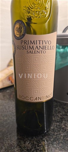 Апулія Саленто Boccantino Primitivo Susumaniello 2024
