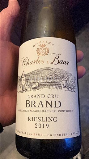 Alsace Määrittelemätön Grand Cru Charles Baur 2019