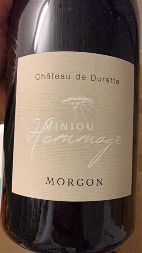 Beaujolais Morgon Château Durette Hommage 2024