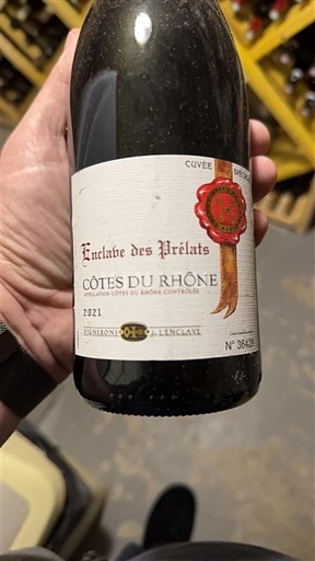 Rhône-dalen Côtes-du-Rhône Enclave des Prélats Sélection 2021