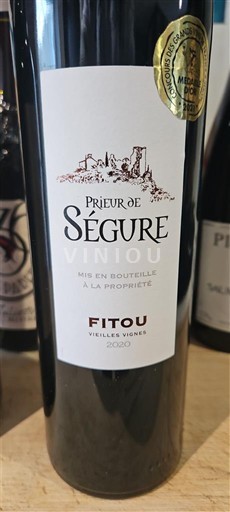 Languedoc Fitou Prieur de Ségure Vieilles Vignes 2020