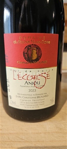 Valle del Loira Anjou Domaine Rocher Notre-Dame L'Écorce 2023