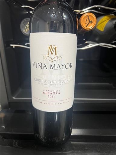 Vine Rouge sec Crianza Viña Mayor 2021 Spanien Castilien og León Ribera del Duero DO