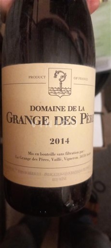 Languedoc Nespecifikováno Domaine La Grange des Pères 2014