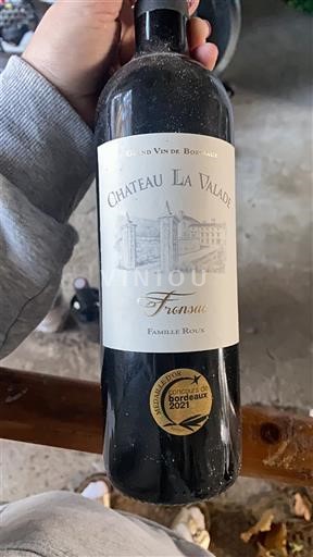 Bordeaux Fronsac Château La Valade FRONSAC 2018