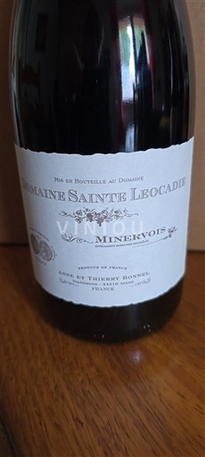 Languedoc Minervois Domaine Sainte Léocadie Fernand Averoux 2022