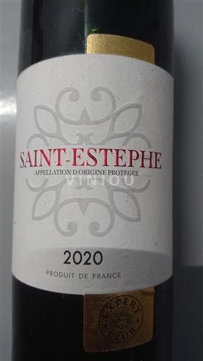 Wines Rouge sec Henri moreau 2020 France Bordeaux Saint-Estèphe AOC