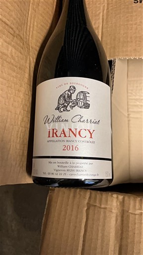 Bourgogne Irancy William Cherriot 2016