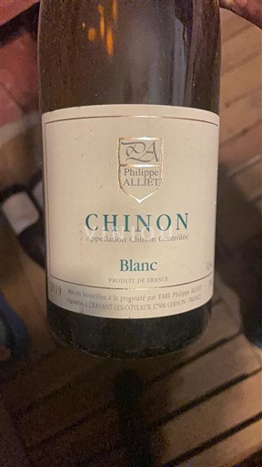 Loiren laakso Chinon Philippe Alliet 2019