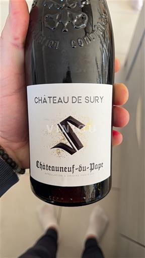 Vale do Ródano Châteauneuf-du-Pape Château Sury 2022